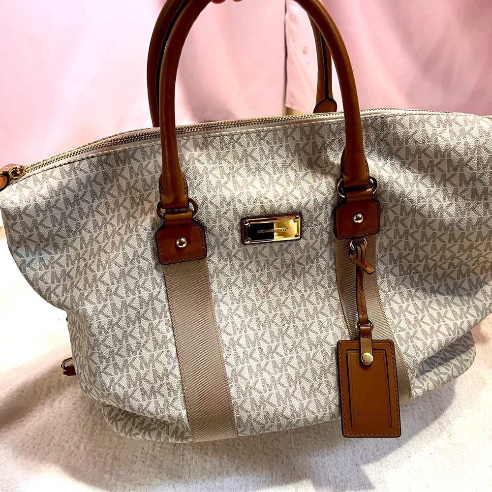 Michael Kors Weekender overnight bag.